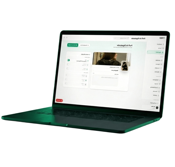 Dashboard Fyneex para produtores de eventos
